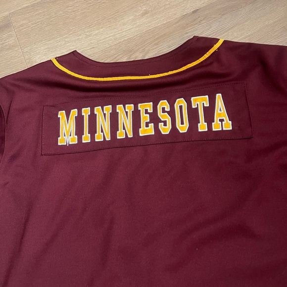 Colosseum Athletics Minnesota Gophers Baseball Jersey - Picture 6 of 6